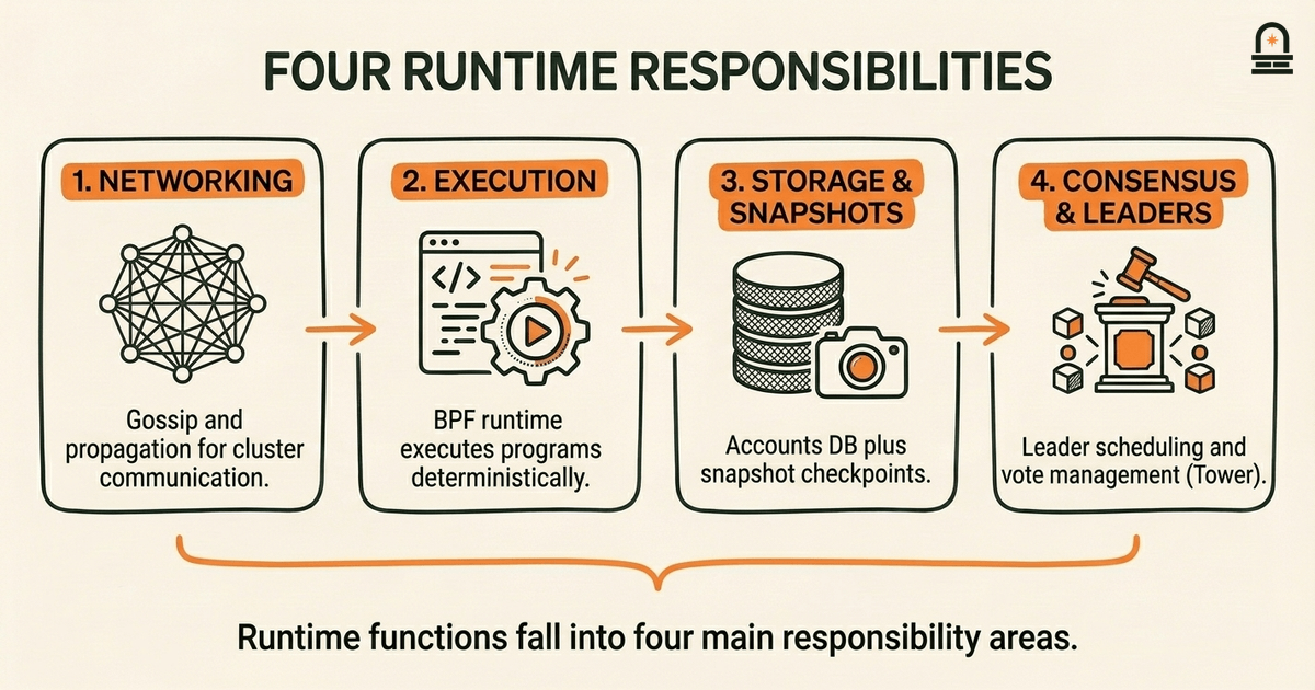 Four Runtime Responsibilities