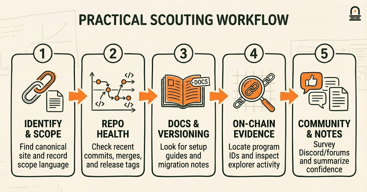 Practical Scouting Workflow