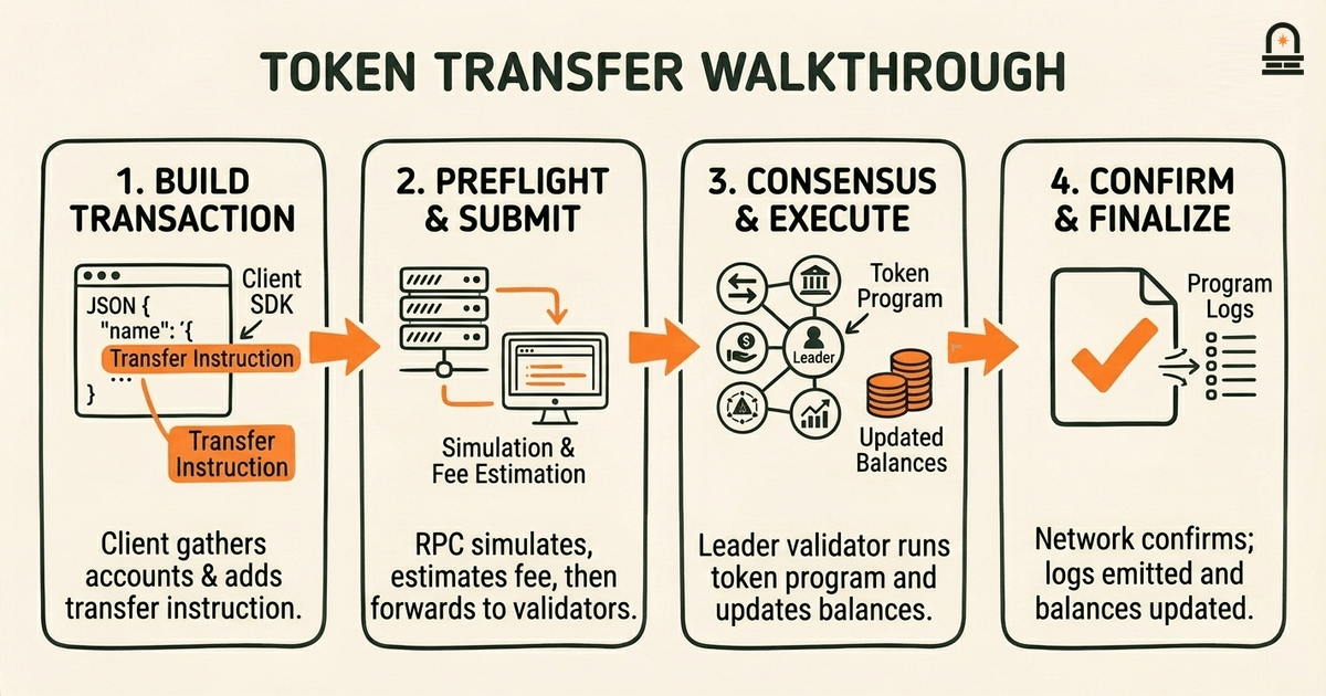Token Transfer Walkthrough